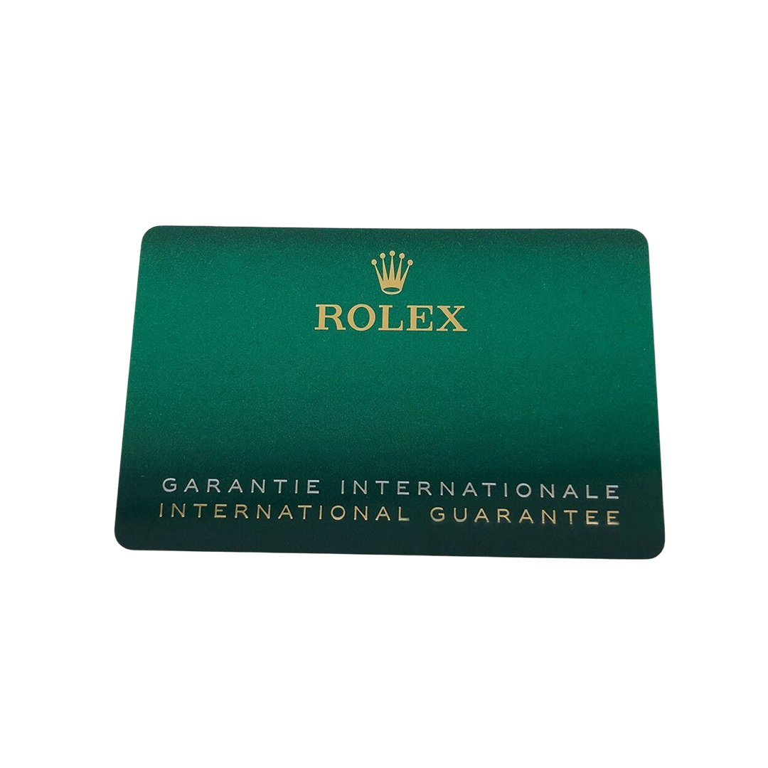 Garantiebewijs Rolex GMT-Master 126710BLNR 0003 met serienummer en aankoopdatum, luxe horloge documentatie, authentiek Rolex certificaat, Batman model, horloge garantie informatie
